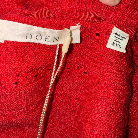 Doen Cordelia Wild Cherry XXS New With Tag - Picture 5 of 5